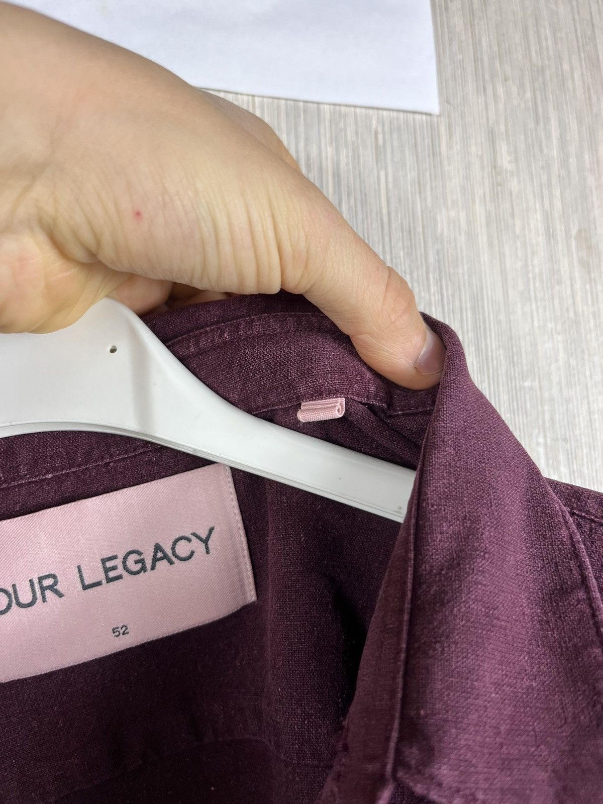Our Legacy Our Legacy raw silk classic shirt with pocket casual Size US L / EU 52-54 / 3 - 19 Thumbnail