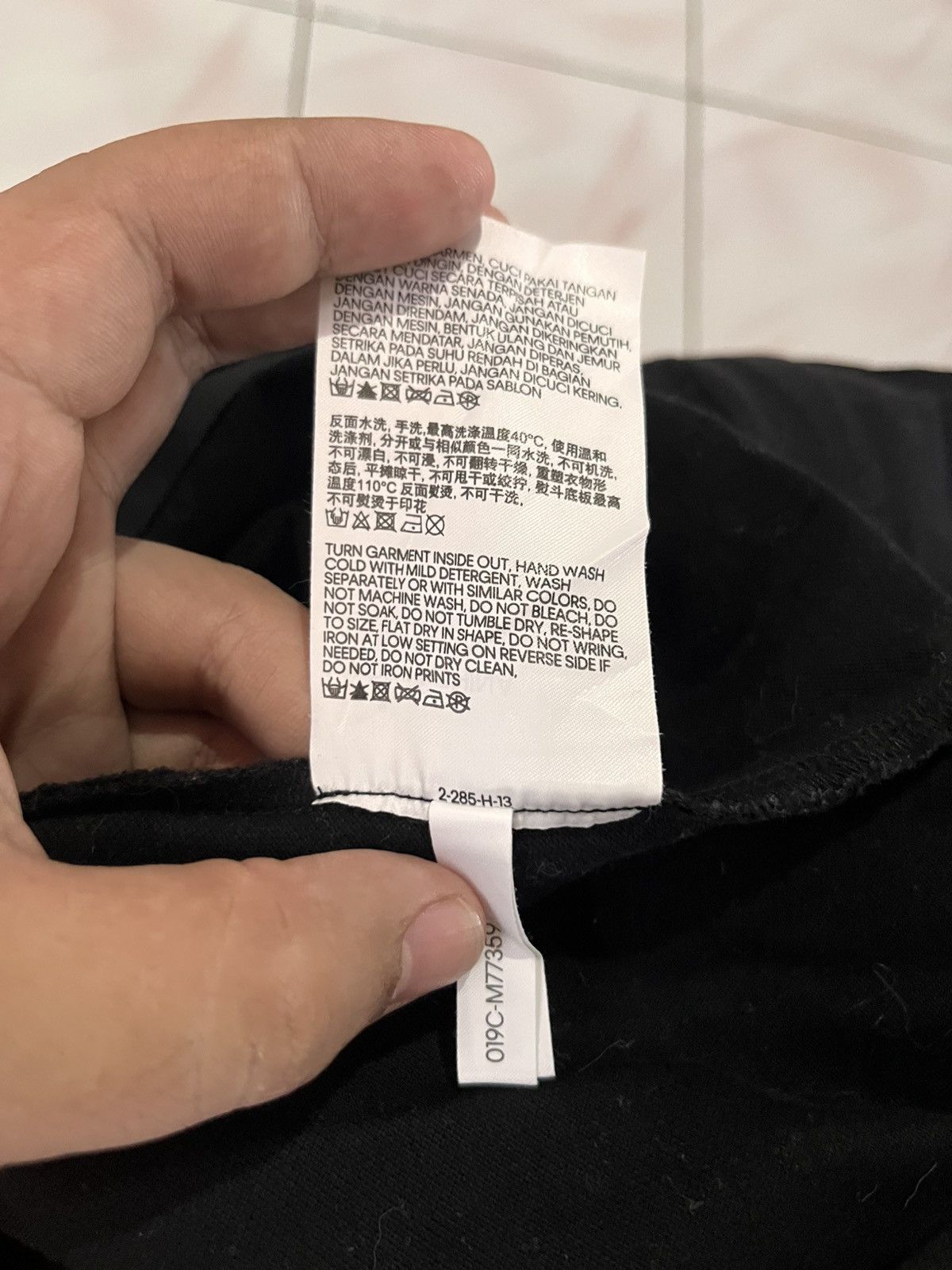 Calvin Klein Calvin Klein Rat Face Polo in Black Size US M / EU 48-50 / 2 - 4 Thumbnail