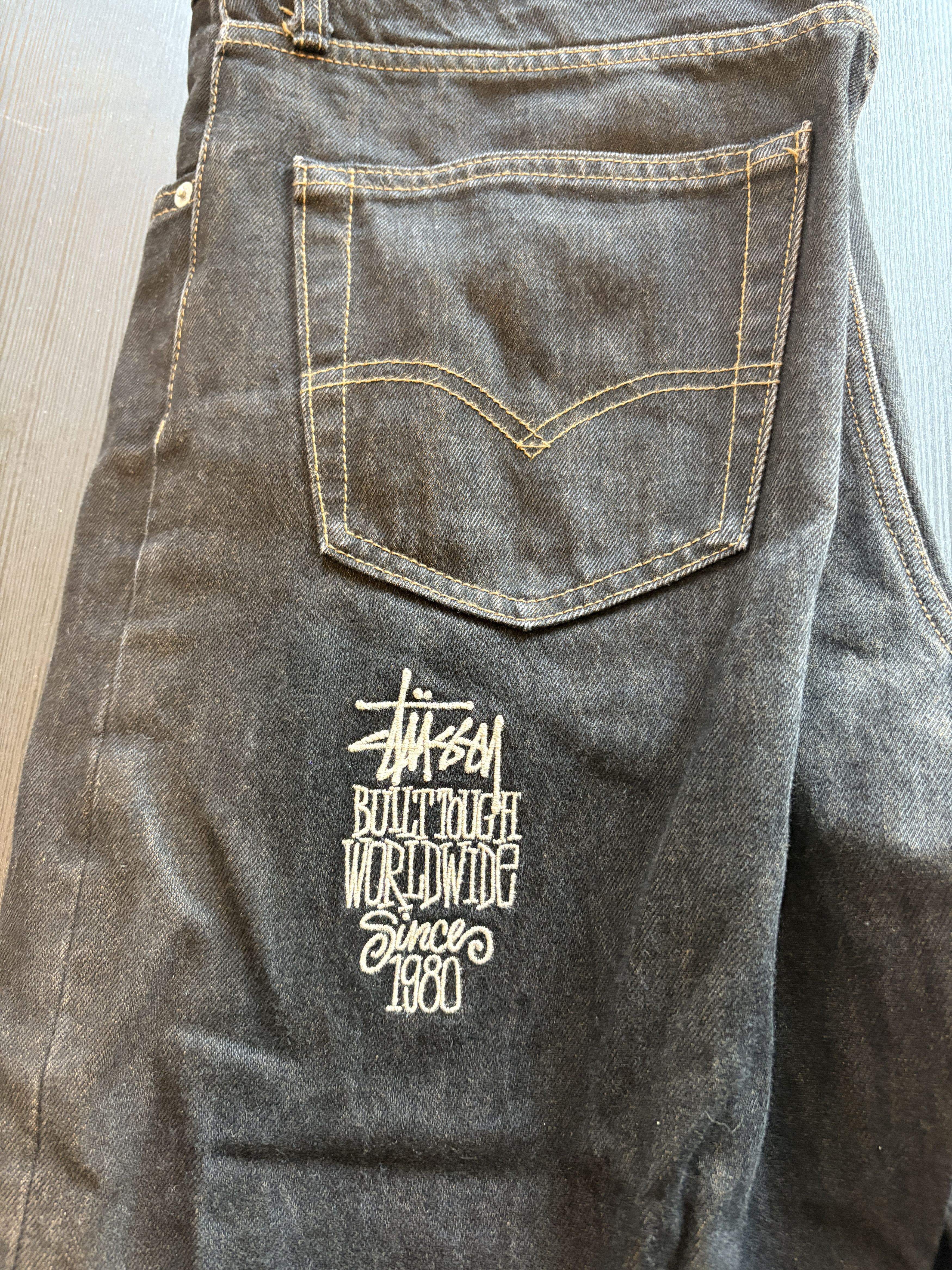 Levi's × Stussy Stüssy & Levi’s Crispy Rinse Jeans Size US 32 / EU 48 - 4 Thumbnail