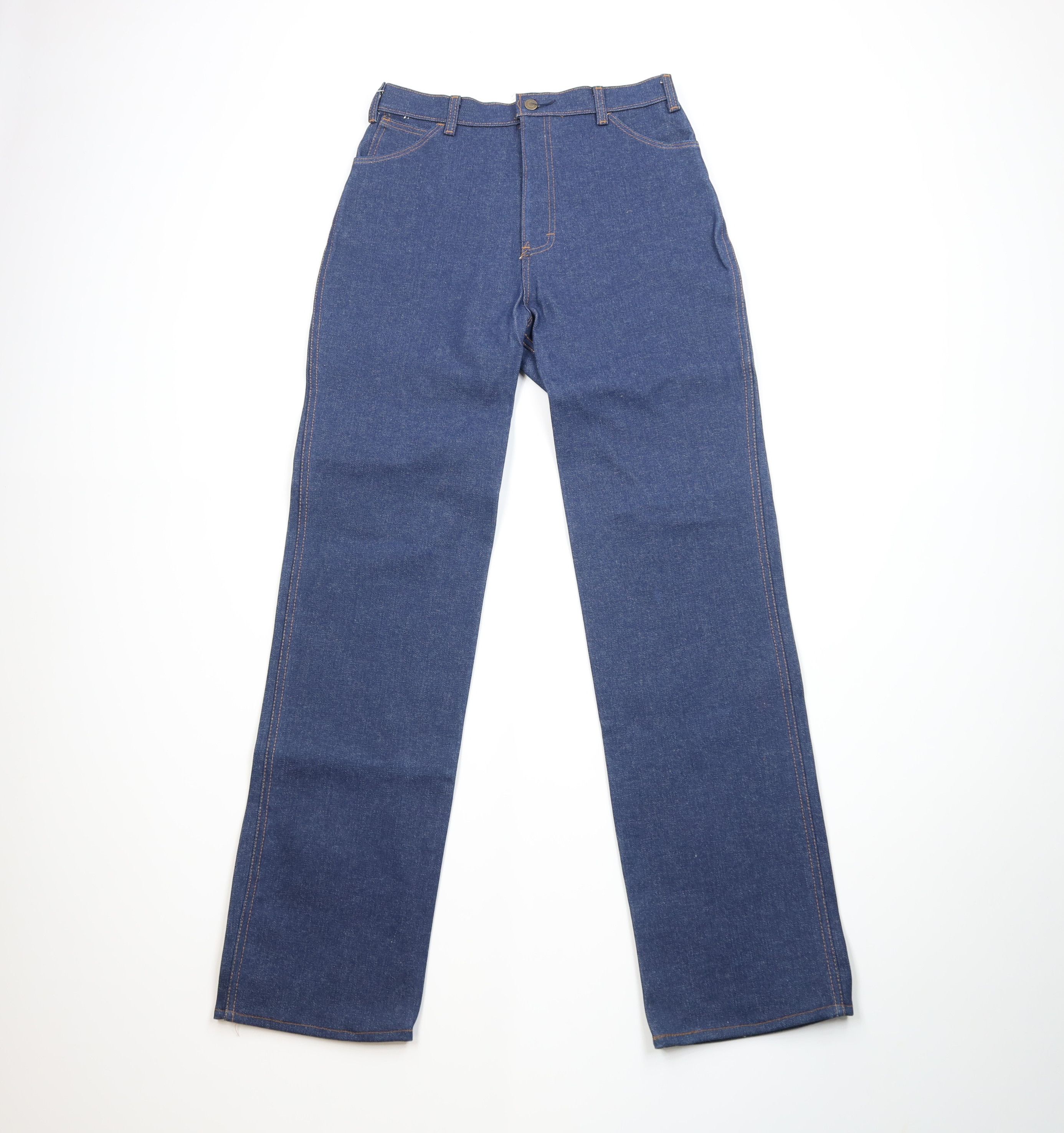 Vintage Deadstock Vintage 70s Streetwear Denim Jeans Indigo USA Size US 30 / EU 46 - 1 Thumbnail