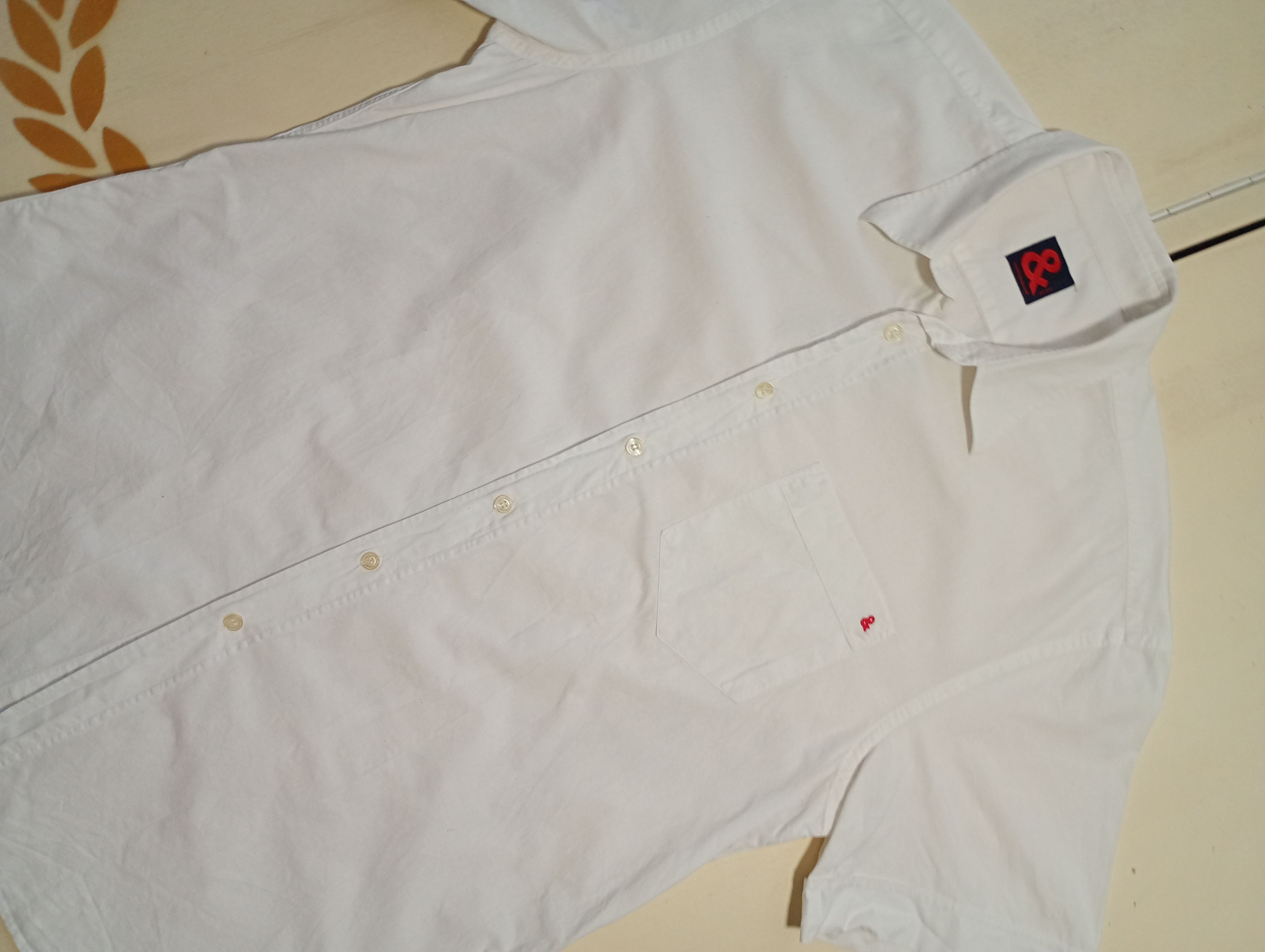 Designer × Dolce & Gabbana Dolce & Gabbana Short Sleeve White Shirt Vintage Size US L / EU 52-54 / 3 - 4 Thumbnail