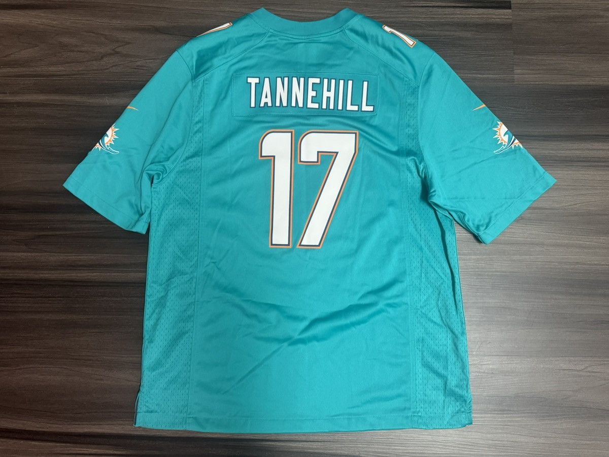 Nike Miami Dolphins Ryan Tannehill #17 NFL On Field Home Jersey Size US XL / EU 56 / 4 - 7 Thumbnail