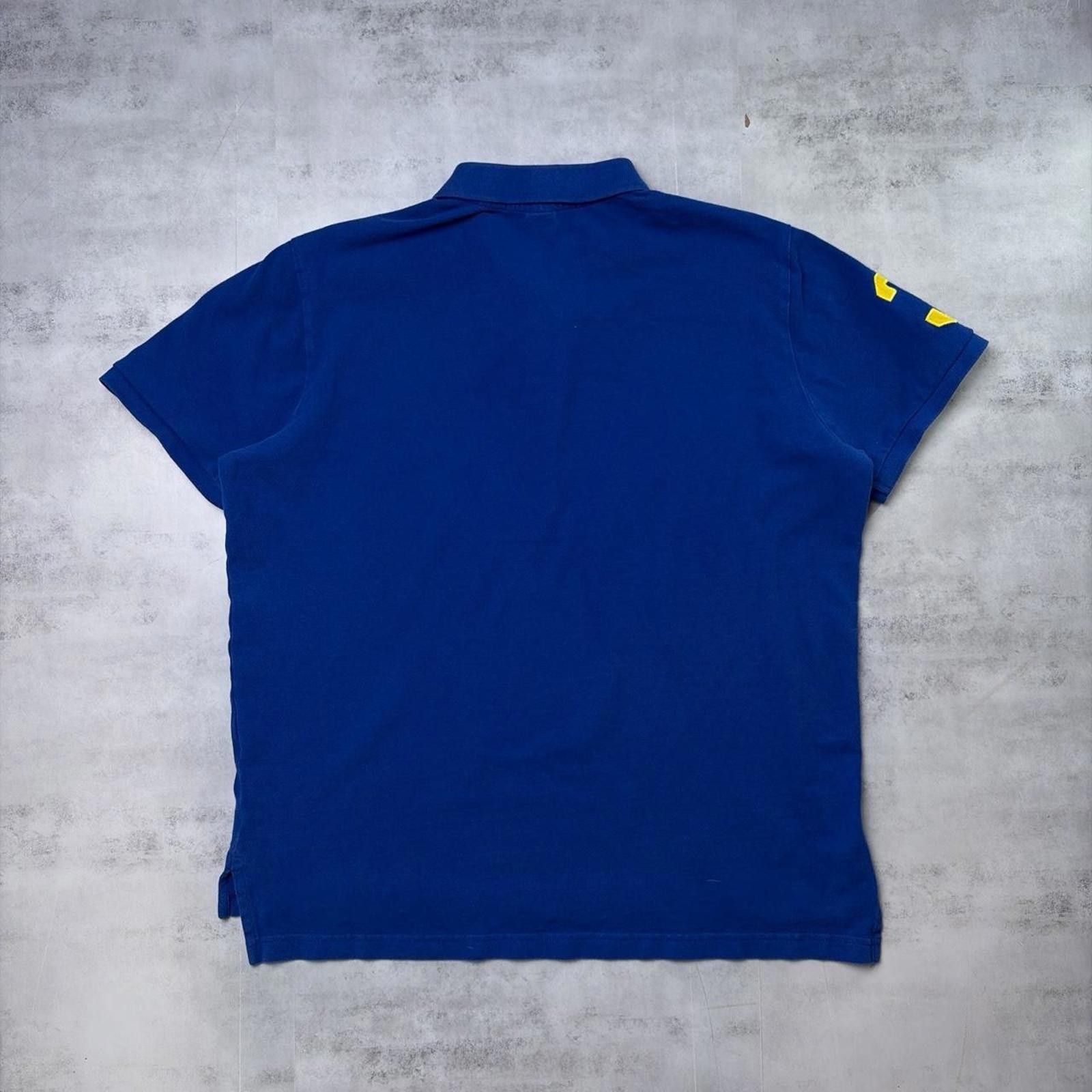 U.S. Polo Assn. Y2K Blue U.S. Polo Assn Chief Keef Polo Shirt Size US L / EU 52-54 / 3 - 6 Thumbnail