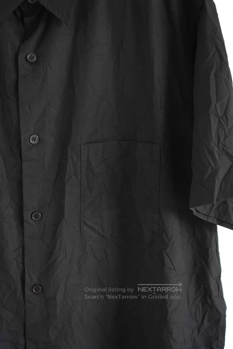 Yohji Yamamoto Yohji Yamamoto 22 SS pleated loose short sleeve shirt Size US XL / EU 56 / 4 - 4 Thumbnail