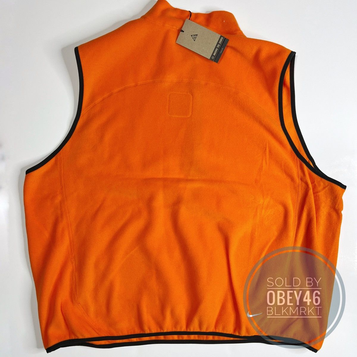 Nike Nike ACG Wolf Tree Vest Polartec Orange/Black 2XL Size US XXL / EU 58 / 5 - 5 Thumbnail
