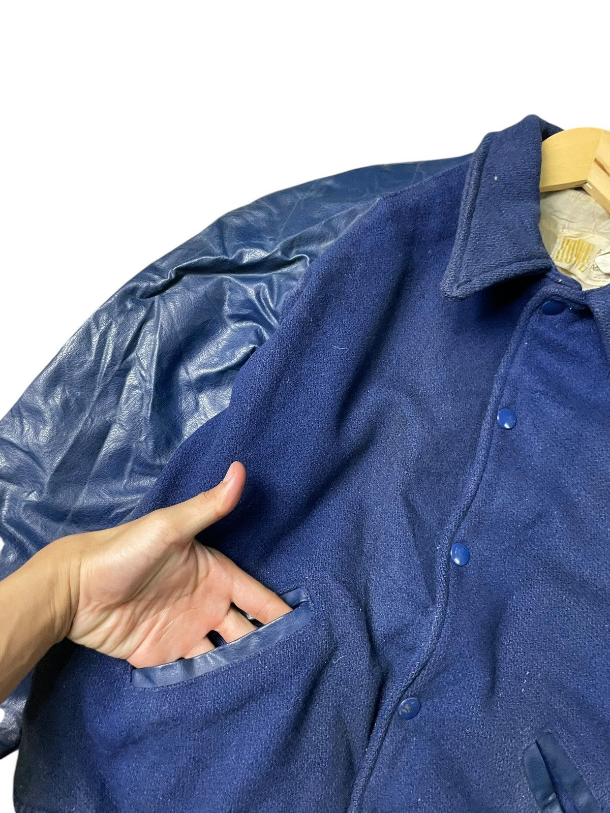 Howe × Japanese Brand × Vintage Vintage HOWE Athletic Apparel Varsity Jacket (71) Size US XXS / EU 40 - 5 Thumbnail