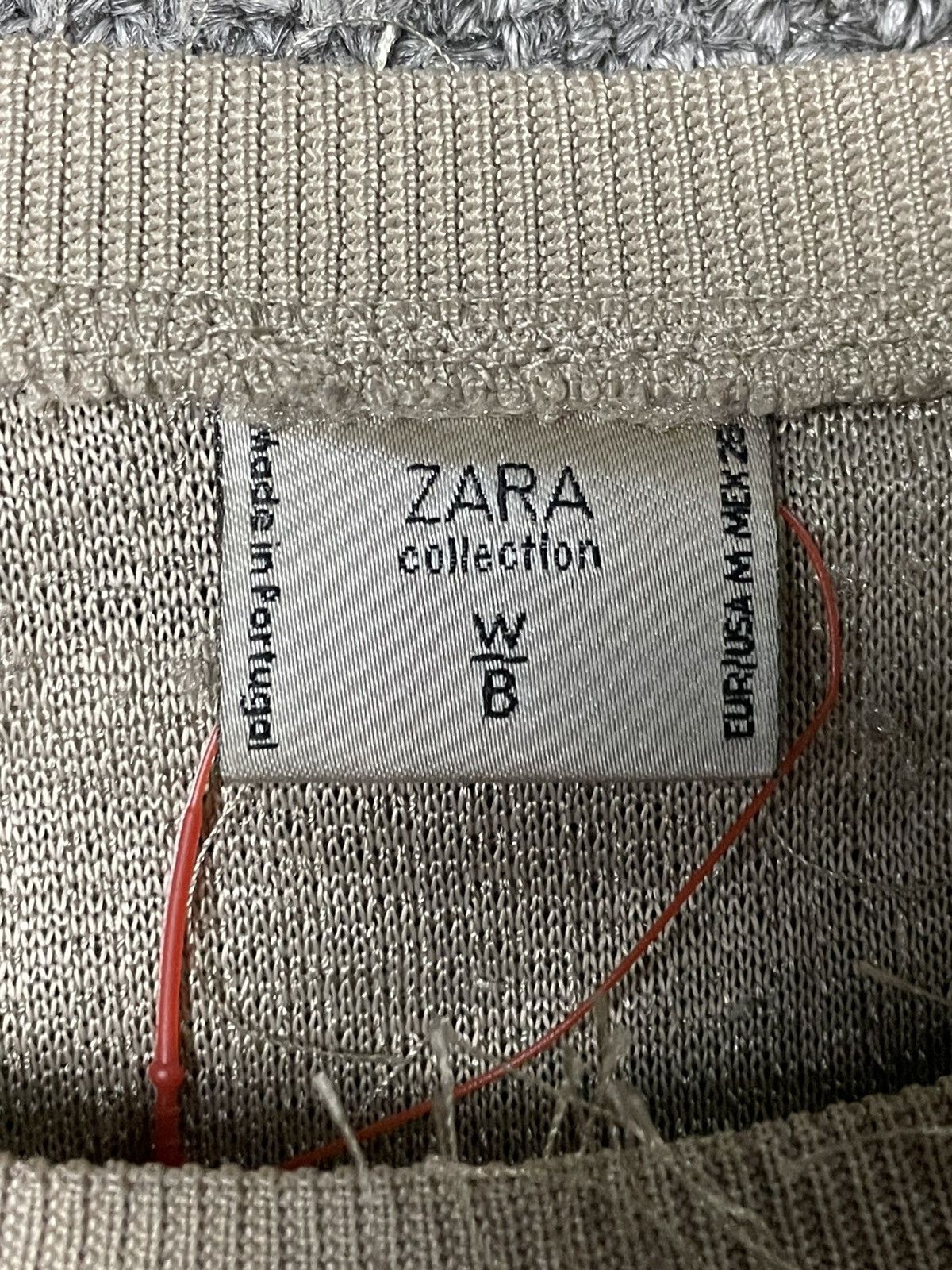 Designer × Vintage × Zara Vintage Zara Feather Croptop (45) Size S / US 4 / IT 40 - 3 Thumbnail