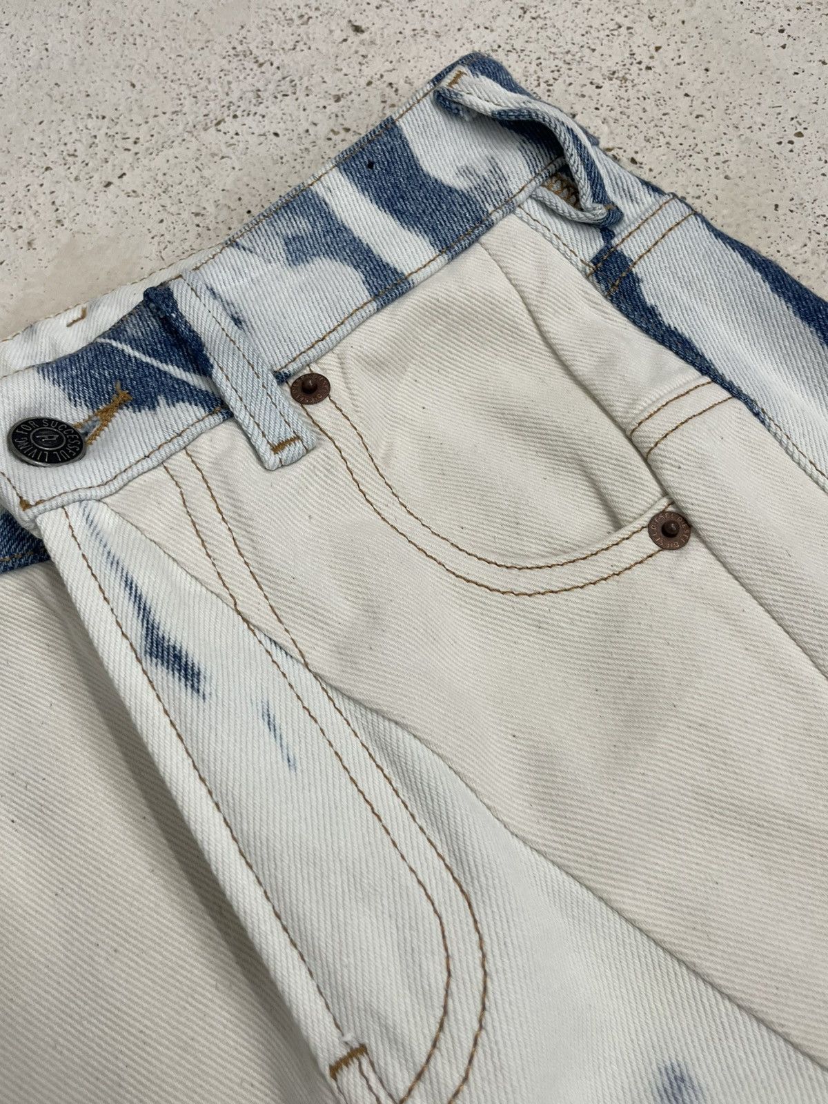 Diesel Diesel D-Joy Slim Regular Waist Effect Work Design Distress Size 23" - 11 Thumbnail