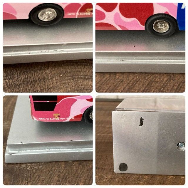 Bape × Pepsi 2001 BAPE × PEPSI Miniature Toy Bus ABC CAMO PINK NIGO APE Size ONE SIZE - 7 Thumbnail