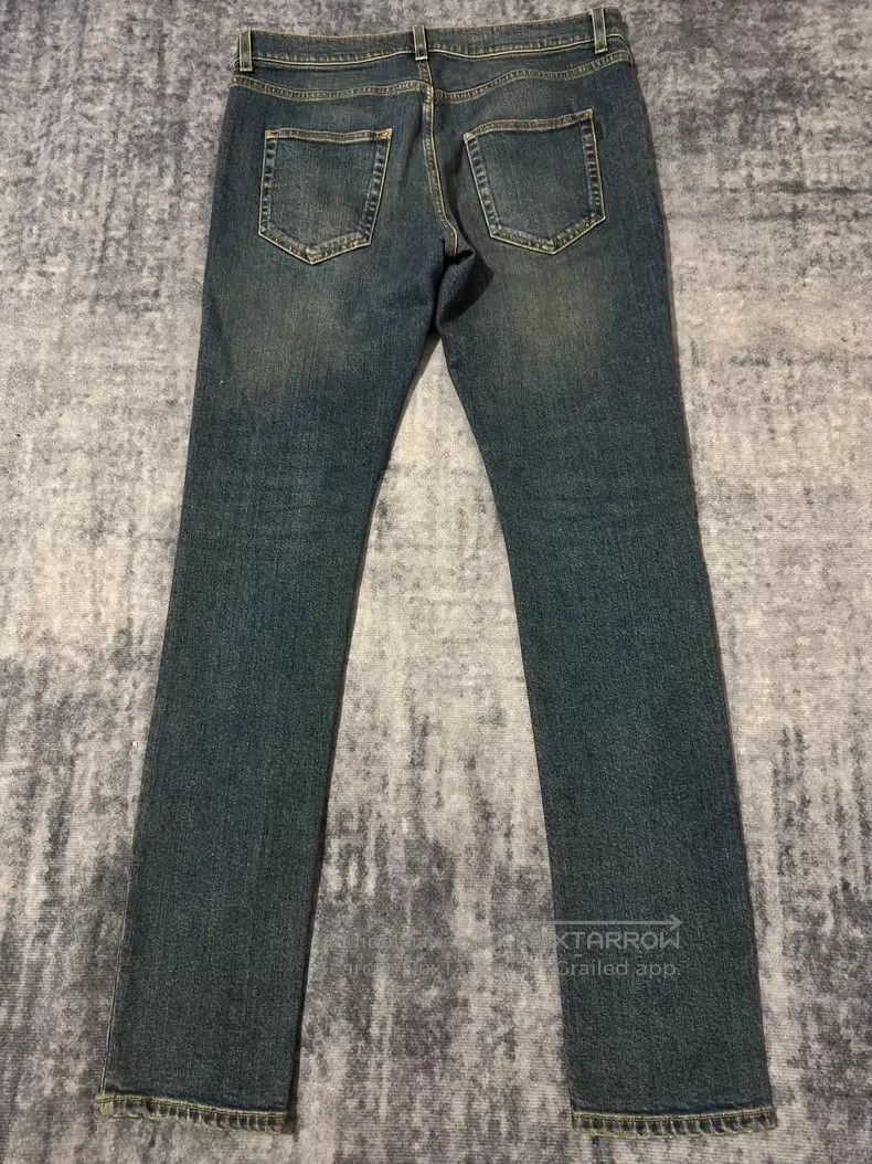 Saint Laurent Paris Saint Laurent Paris Dark Blue Rust Mud-dyed Claw Pattern C Size US 32 / EU 48 - 2 Thumbnail