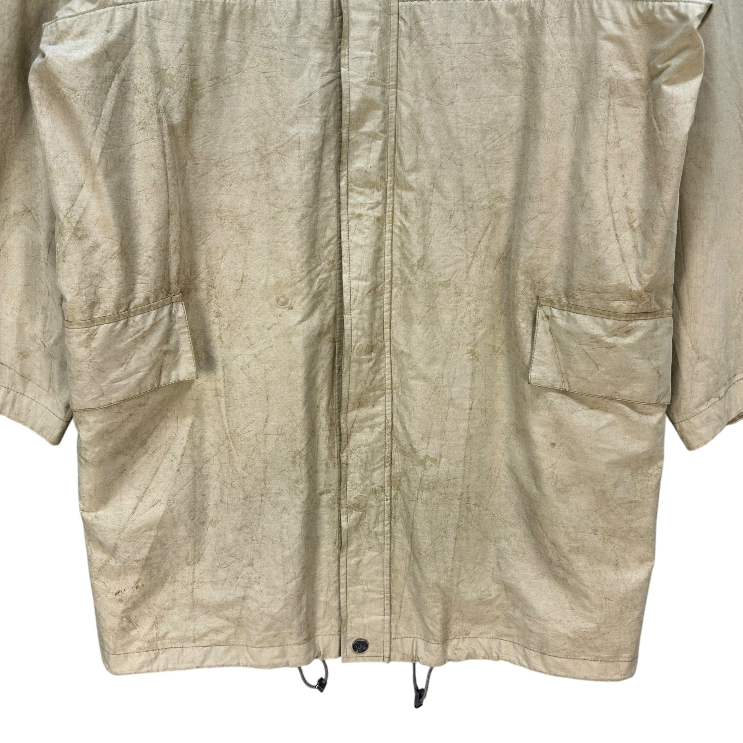 Gucci Vintage GUCCI Trashed Raincoat Jacket #A72-1751 Size US L / EU 52-54 / 3 - 3 Thumbnail