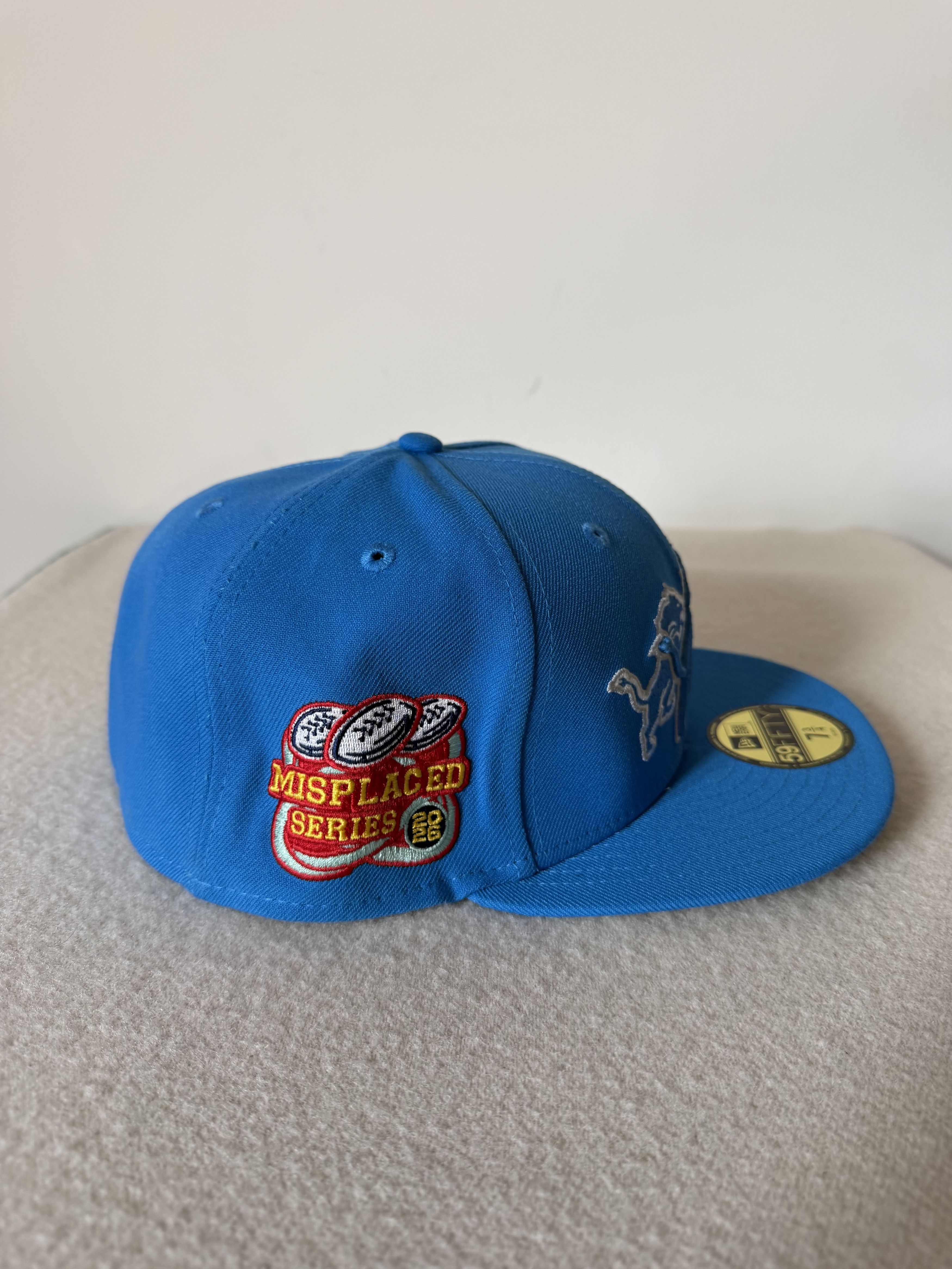 New Era 7 3/4 John Geiger New Era Misplaced Detroit Lions Fitted Size ONE SIZE - 4 Thumbnail