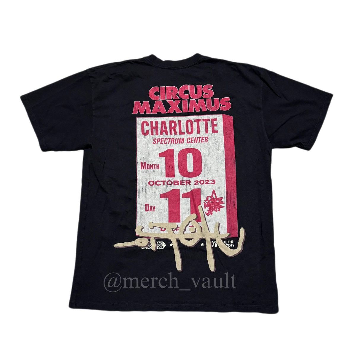 Utopia Tour Charlotte Exclusive Tee