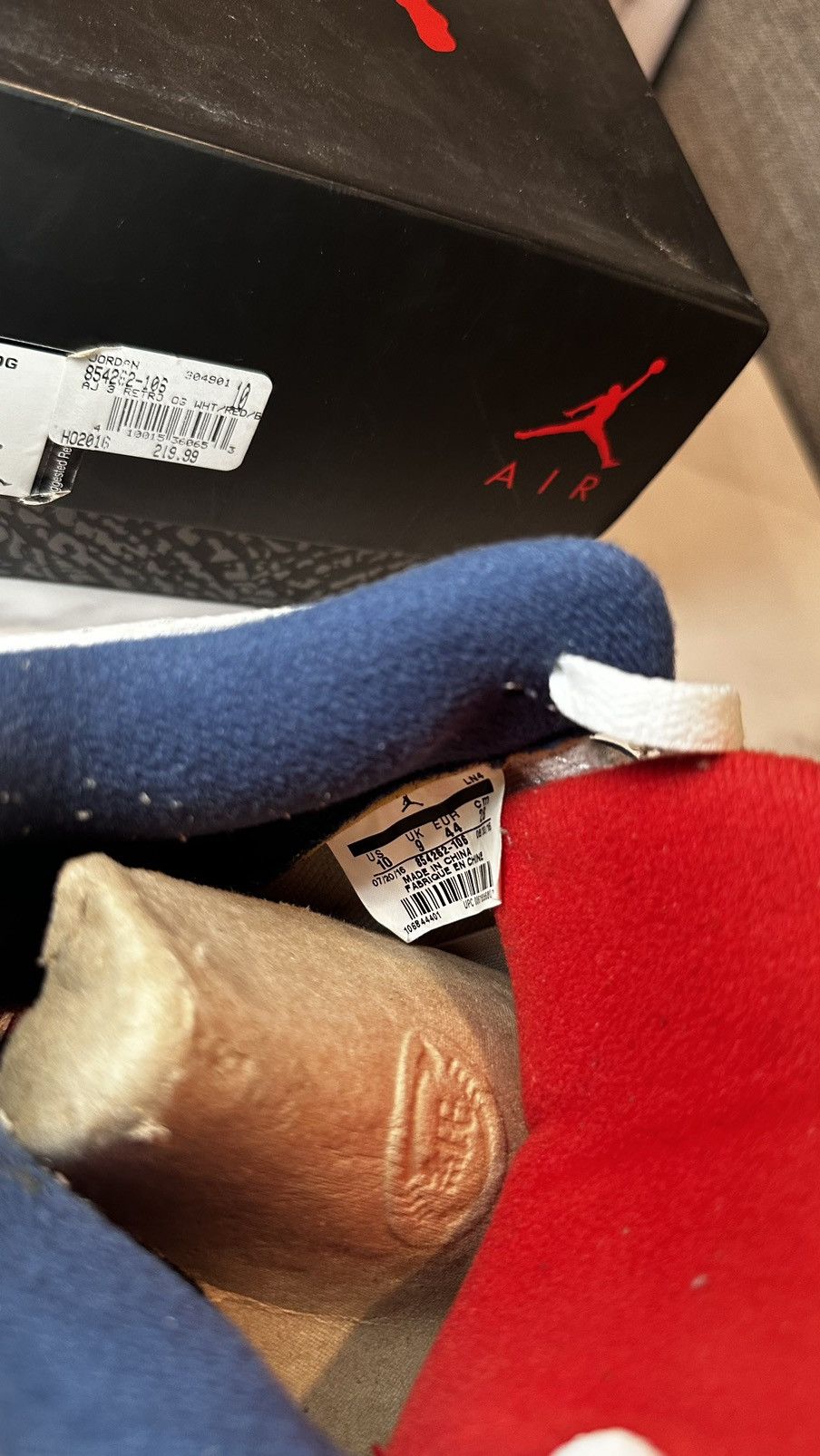 Jordan Brand Air Jordan 3 Retro OG Size US 10 / EU 43 - 7 Thumbnail