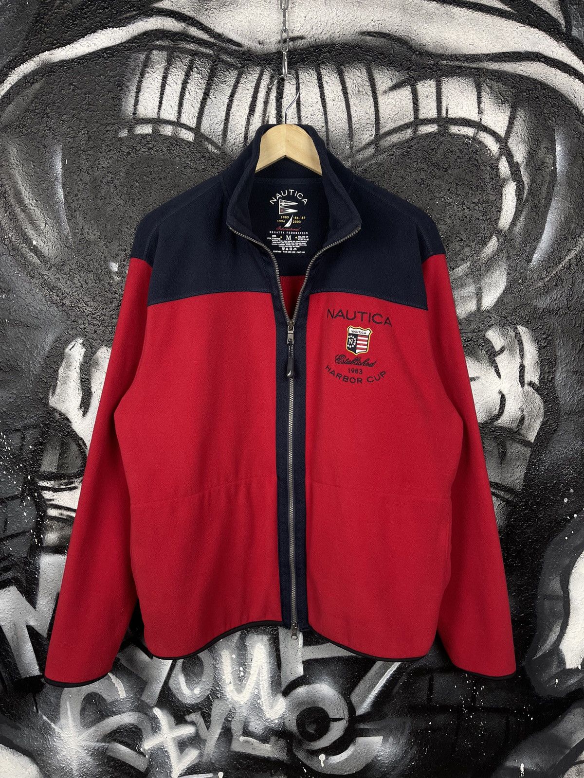 Nautica Nautica Established Harbor Cup Full Zip Fleece Jacket Size M Size US M / EU 48-50 / 2 - 3 Thumbnail