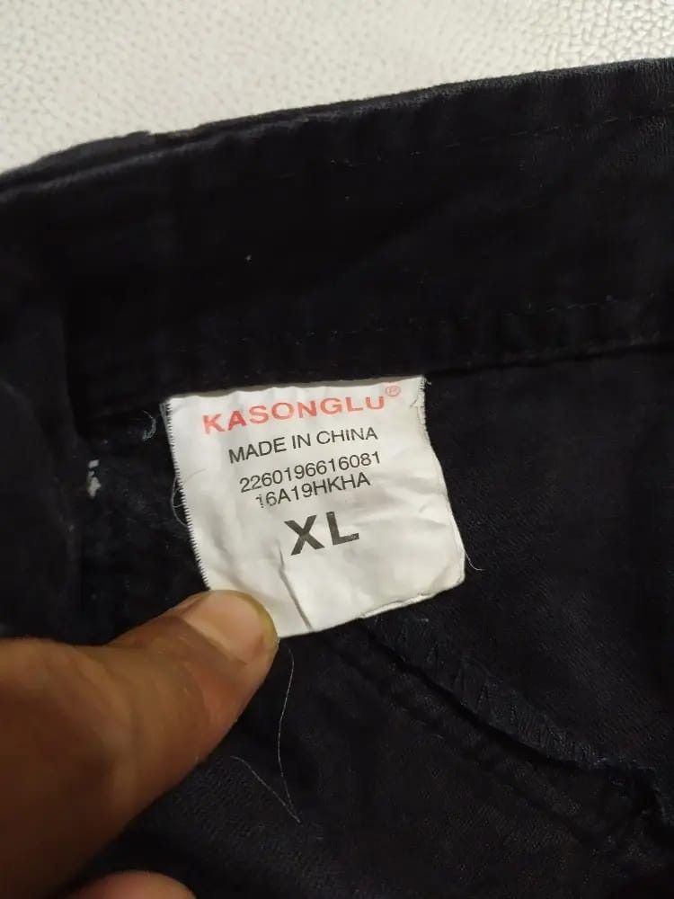Other Kasonglu Cargo Multipocket Bondage punk Black Pants Size US 29 - 9 Thumbnail