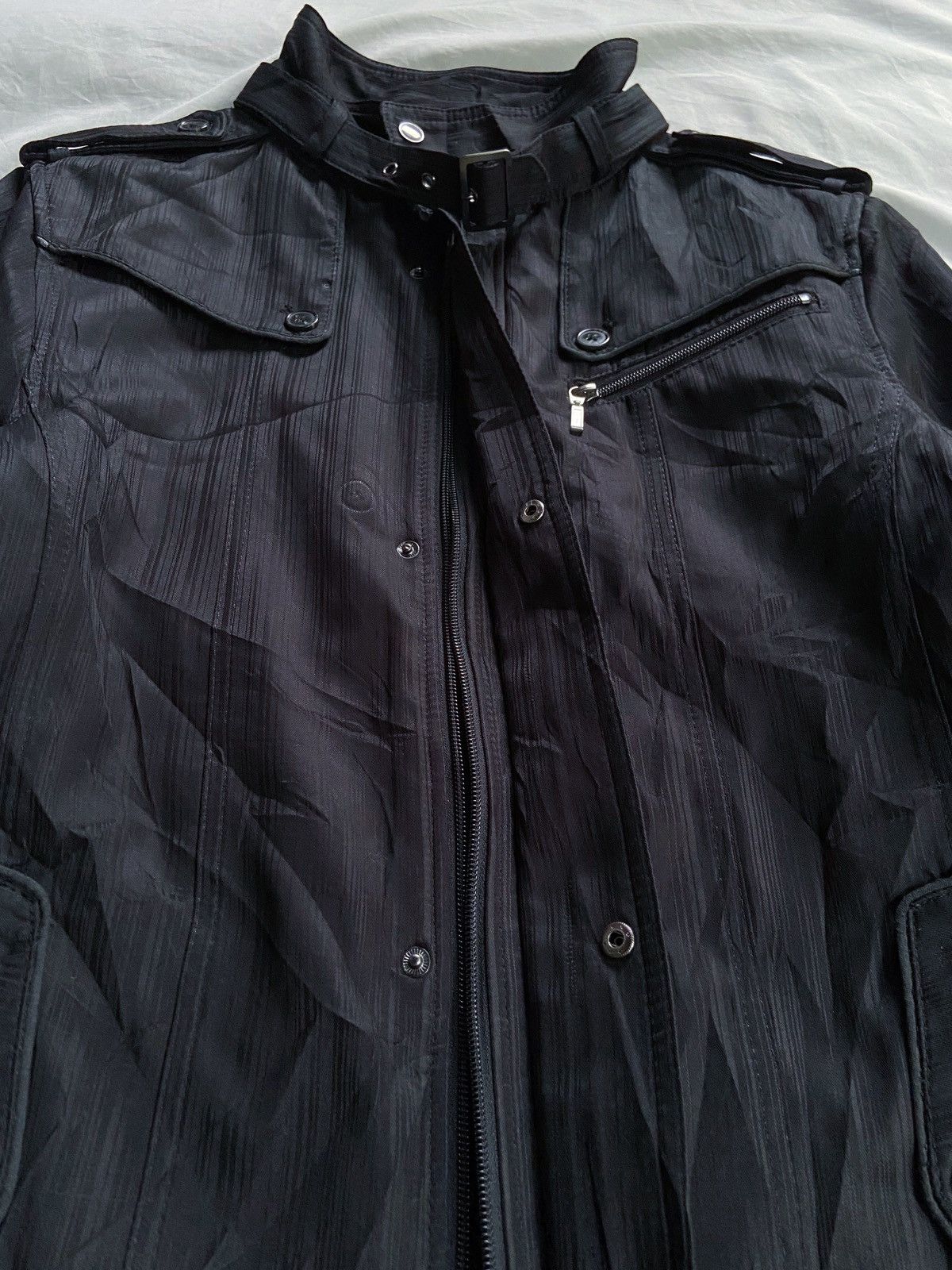 Japanese Brand SPLENDID SATISFACTION PUNK COAT STYLE JACKET Size US L / EU 52-54 / 3 - 9 Thumbnail