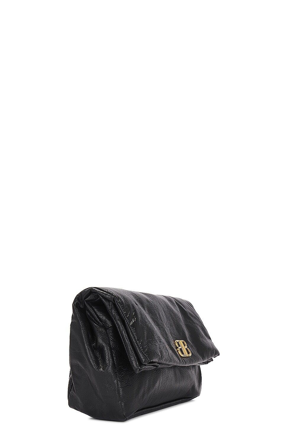 Balenciaga o1bcso1str0526 Size: OS / Monaco Clutch in Black Size ONE SIZE - 2 Thumbnail