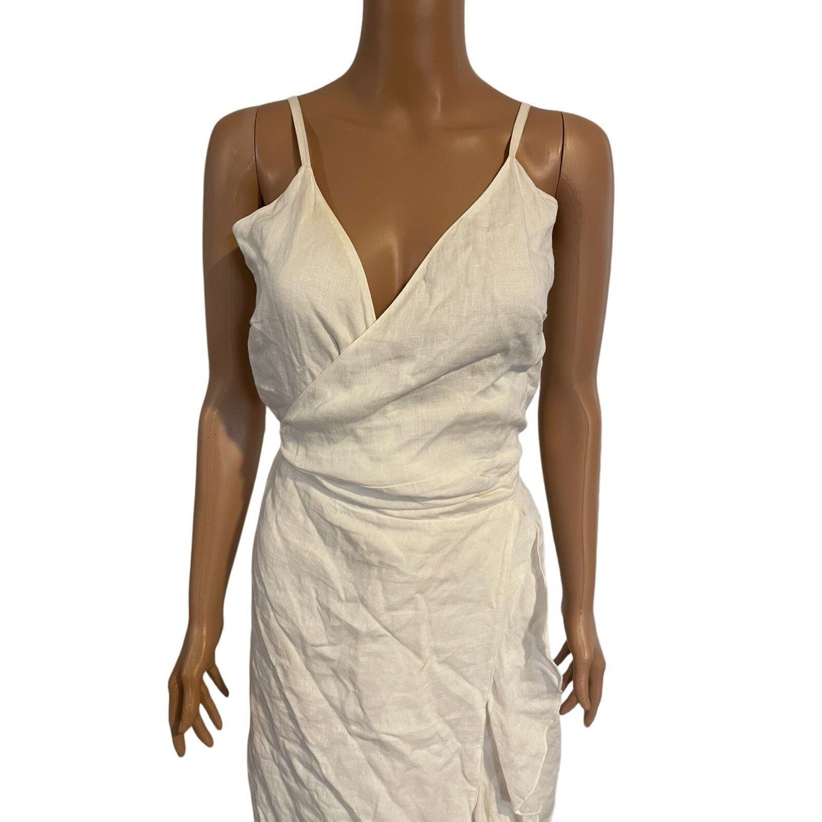 J.McLaughlin Emilia Linen Maxi Dress Size: S NWT - stein-coach.com