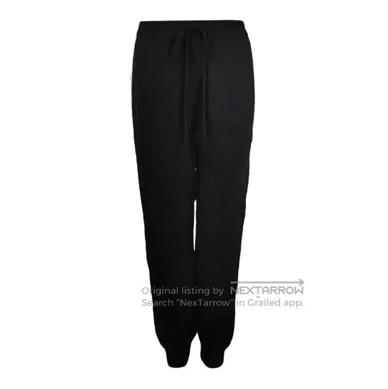 Off-White Off-White Black Wool Logo Embroidered Pants . Size US 27 - 1 Thumbnail