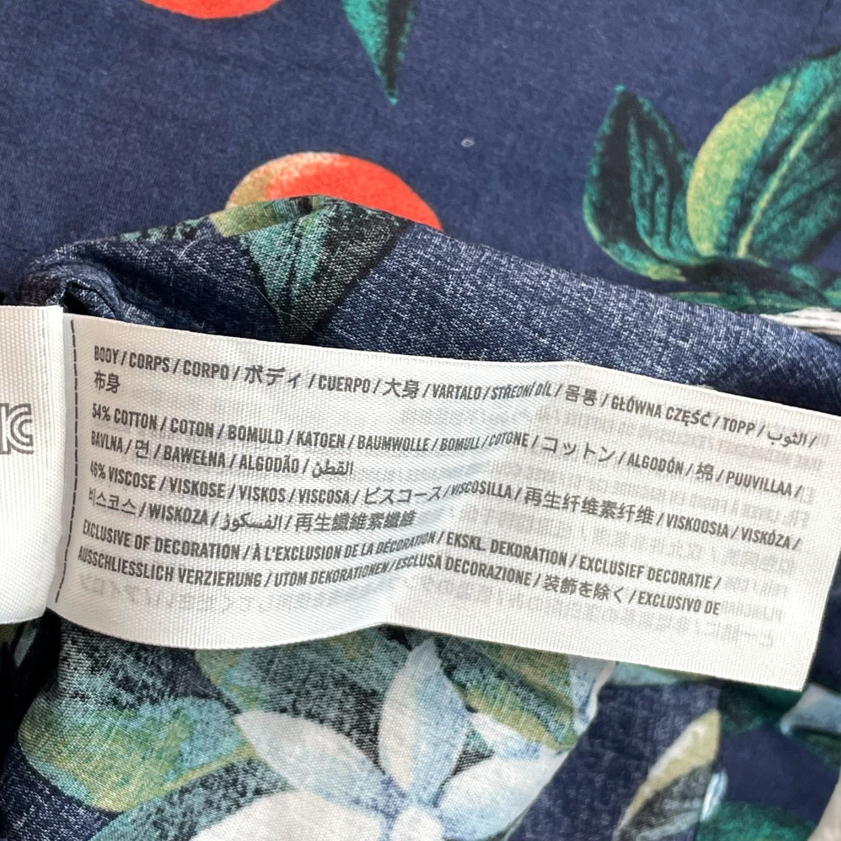 Abercrombie & Fitch Abercrombie & Fitch Hawaiian Camp Shirt Men Small Blue Multi Floral SS NWT 0 Size US S / EU 44-46 / 1 - 8 Thumbnail