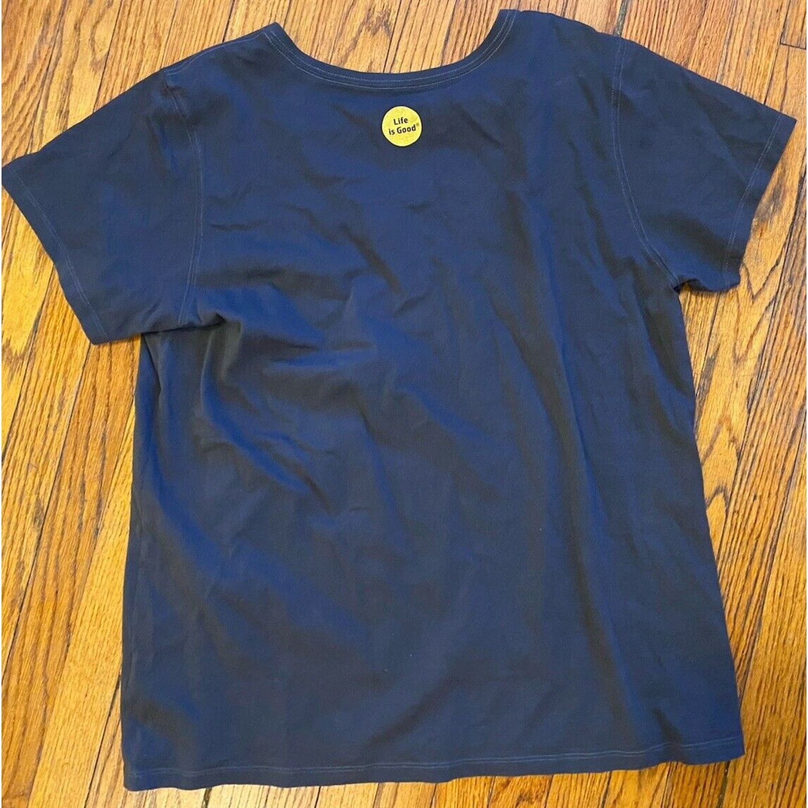 Life is Good Life Is Good T Shirt Women’s Medium Classic Fit Dark Gray Size M / US 6-8 / IT 42-44 - 3 Thumbnail