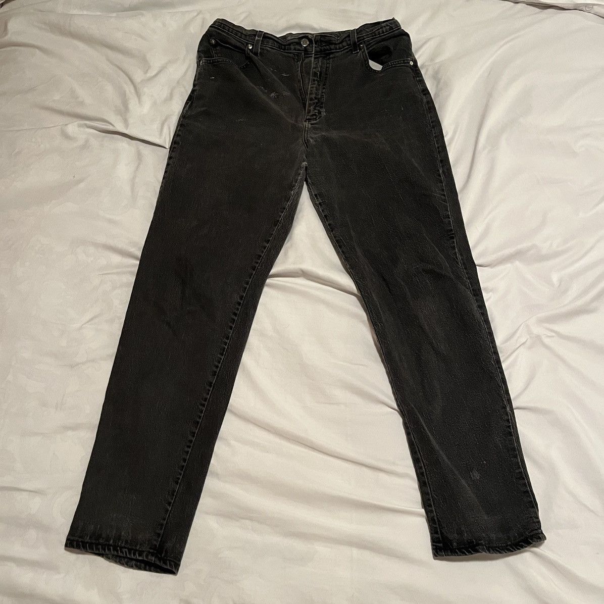 Other Denim Riders Distressed Black Jeans Size US 30 / EU 46 - 1 Thumbnail
