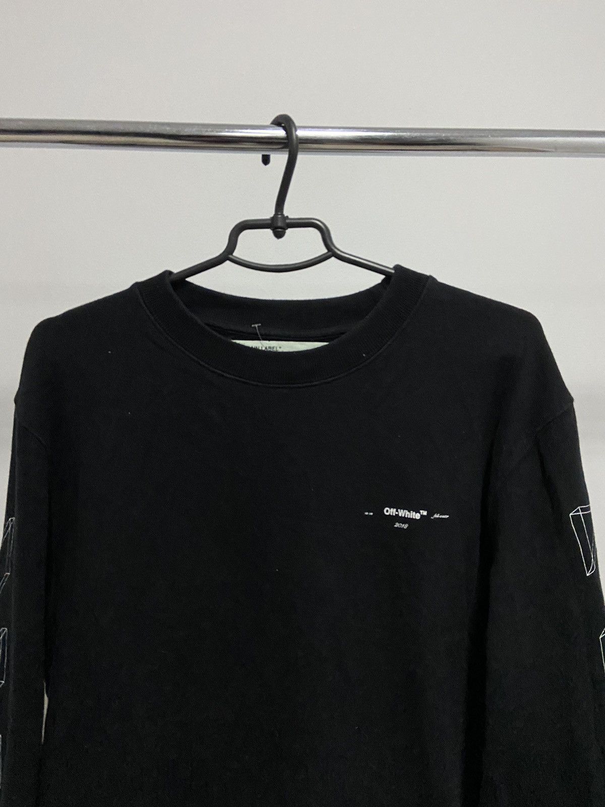 Off-White × Vintage Off white vintage big logo geometric sweatshirt Size US L / EU 52-54 / 3 - 3 Thumbnail