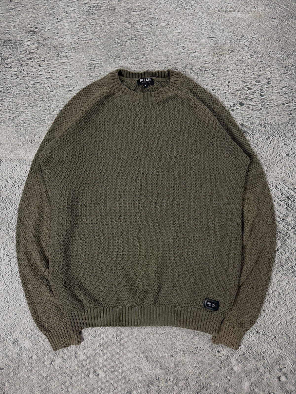 Diesel Diesel vintage sweater khaki Y2K Size US M / EU 48-50 / 2 - 1 Thumbnail