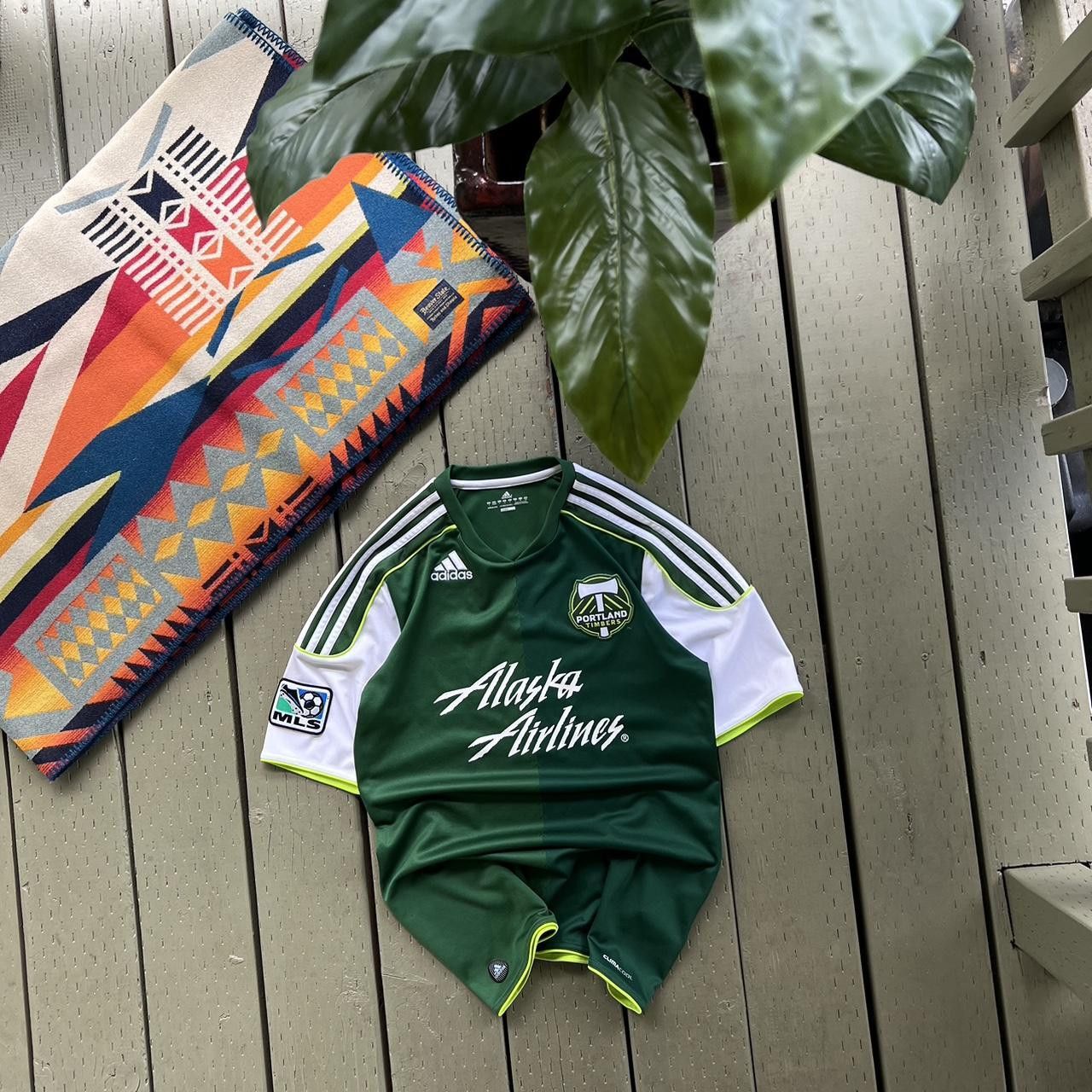 Adidas Adidas Authentic Portland Timbers MLS Jersey Size US S / EU 44-46 / 1 - 1 Thumbnail