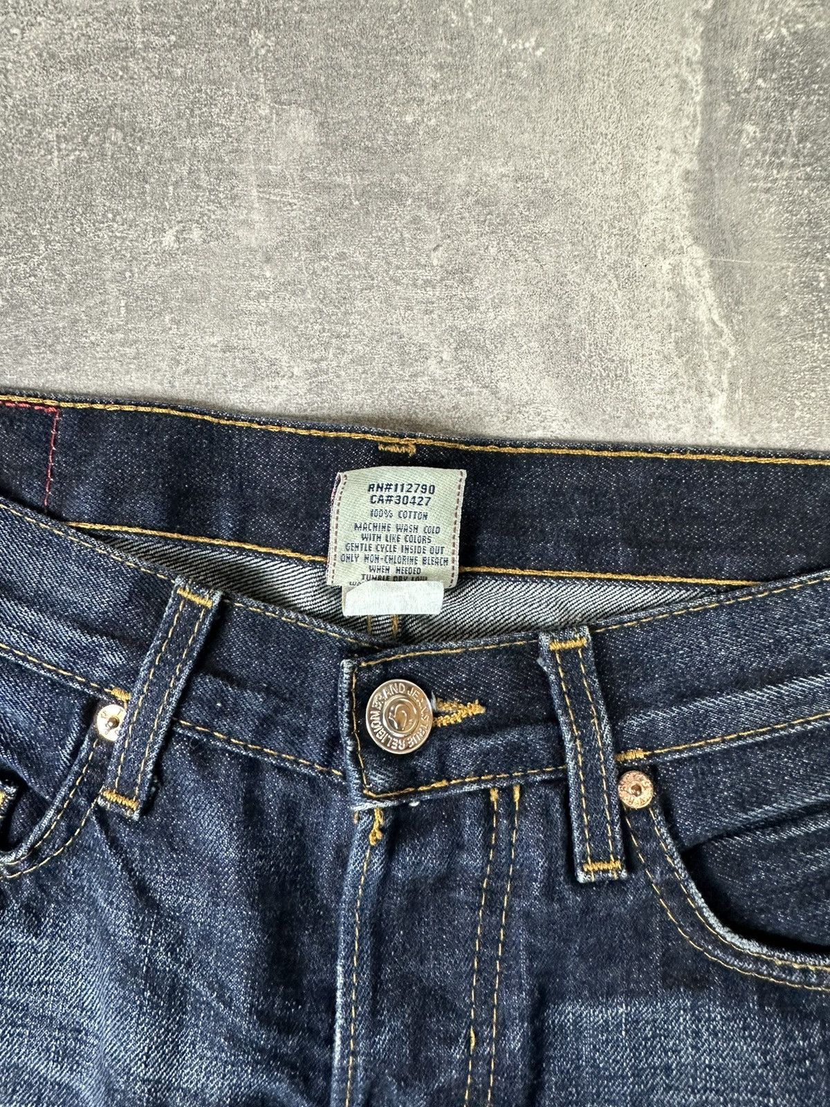 True Religion True religion Mens Japanese Selvedge Jeans Denim Pants Size US 30 / EU 46 - 14 Thumbnail