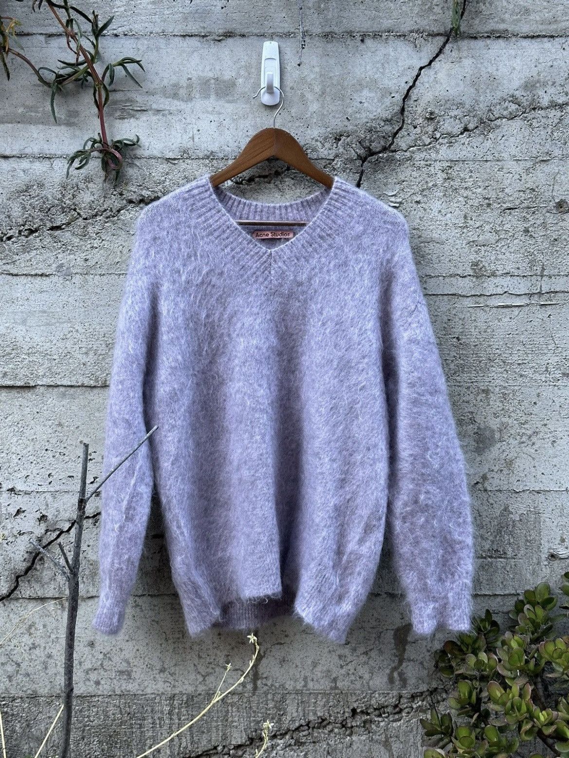 Acne Studios RAREAcne Studios Mohair Sweater (Perrywinkle) Size US M / EU 48-50 / 2 - 3 Thumbnail