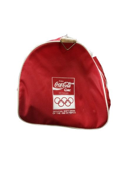 Coca Cola Vintage 1988 Olympics Coca Cola Duffle Bag Size ONE SIZE - 3 Thumbnail