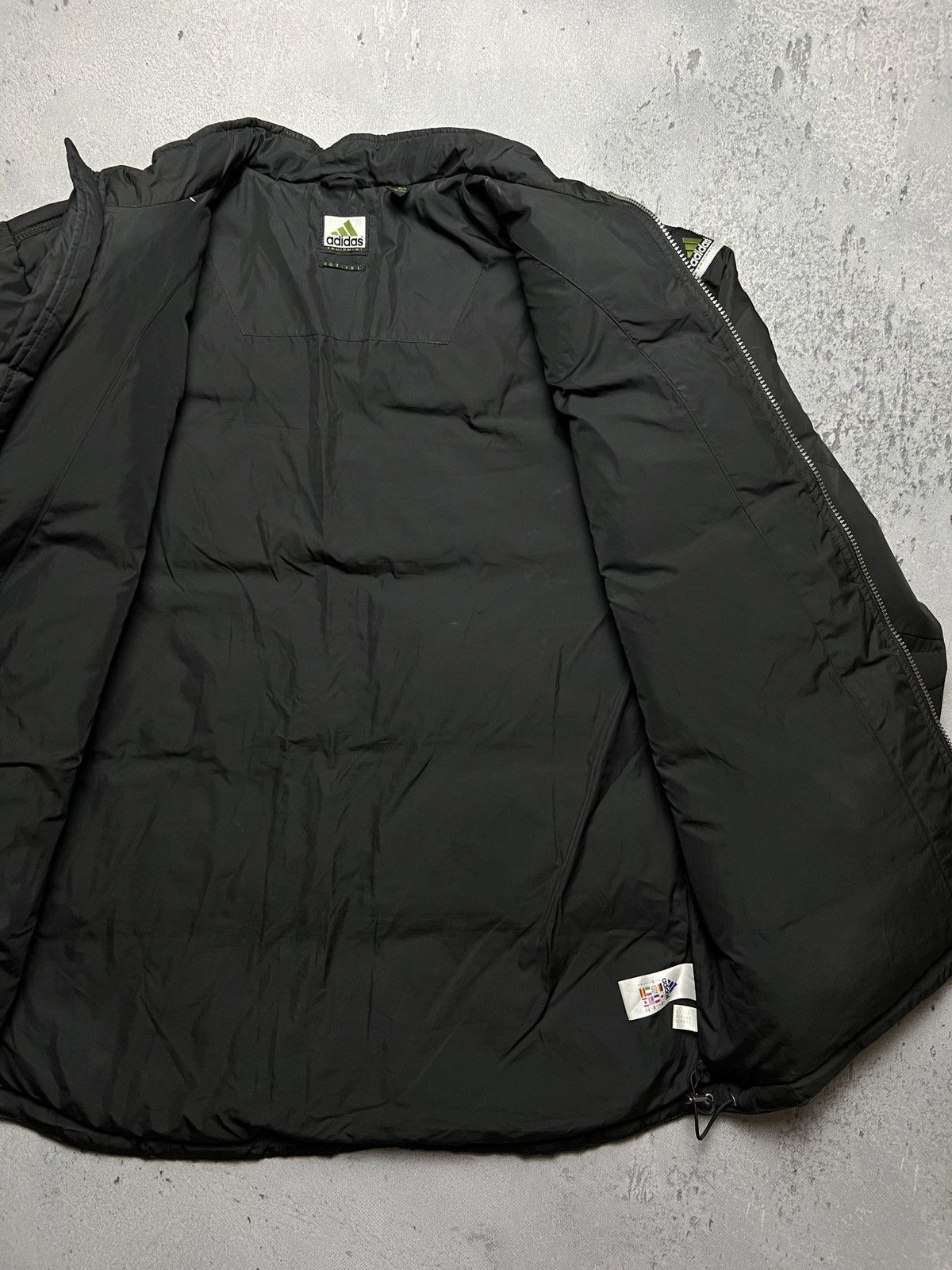 Adidas Adidas Equipment EQT-151 Black Green Logo Puffer Down Jacket Size US L / EU 52-54 / 3 - 10 Thumbnail