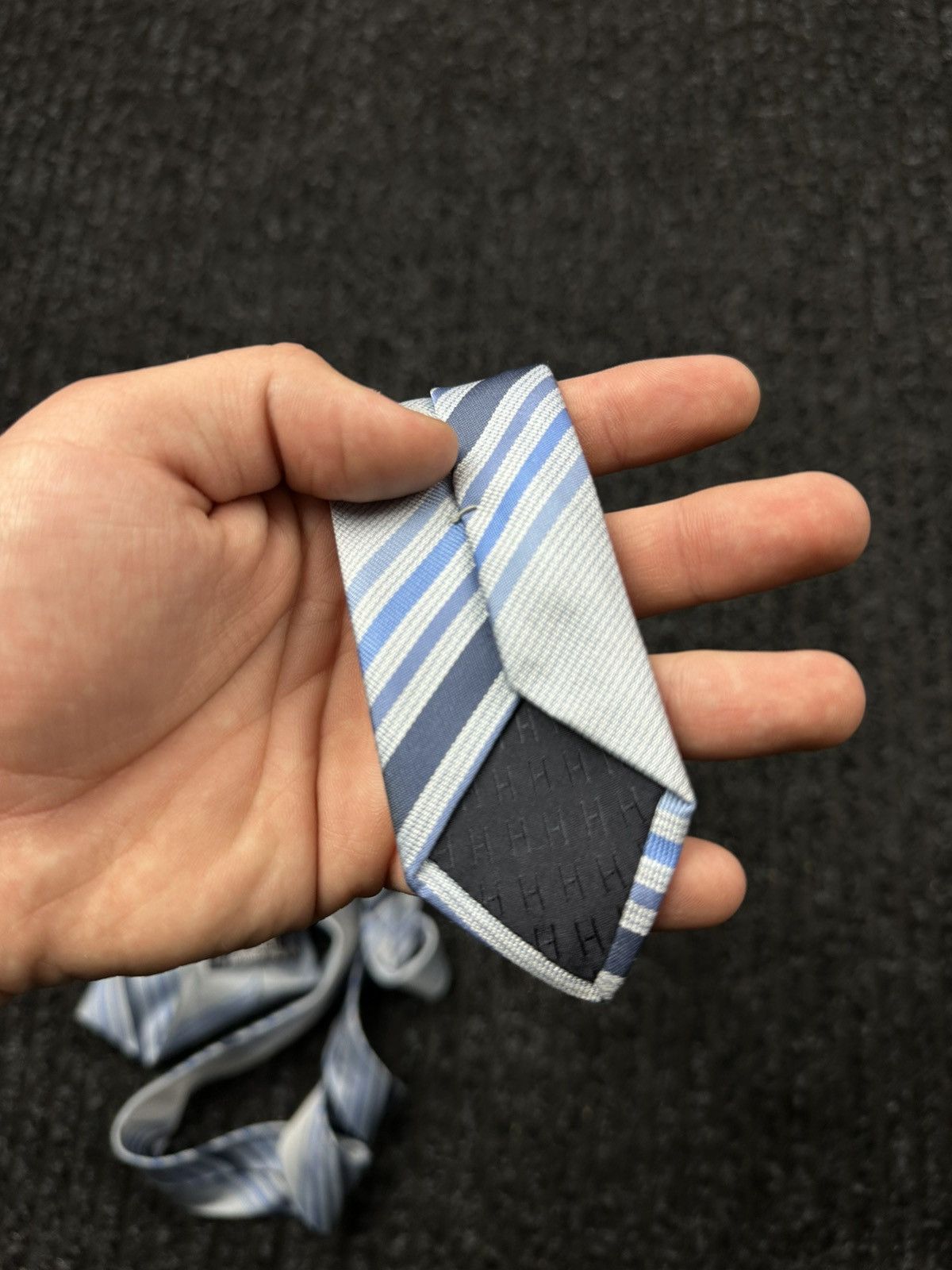 Hermes Vintage Hermes silk tie Size ONE SIZE - 5 Thumbnail