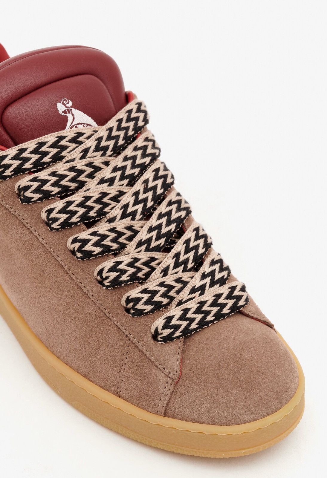 Future × Lanvin Last Size Lanvin x Future Curb Suede Brown Sneakers Size US 13 / EU 46 - 4 Thumbnail