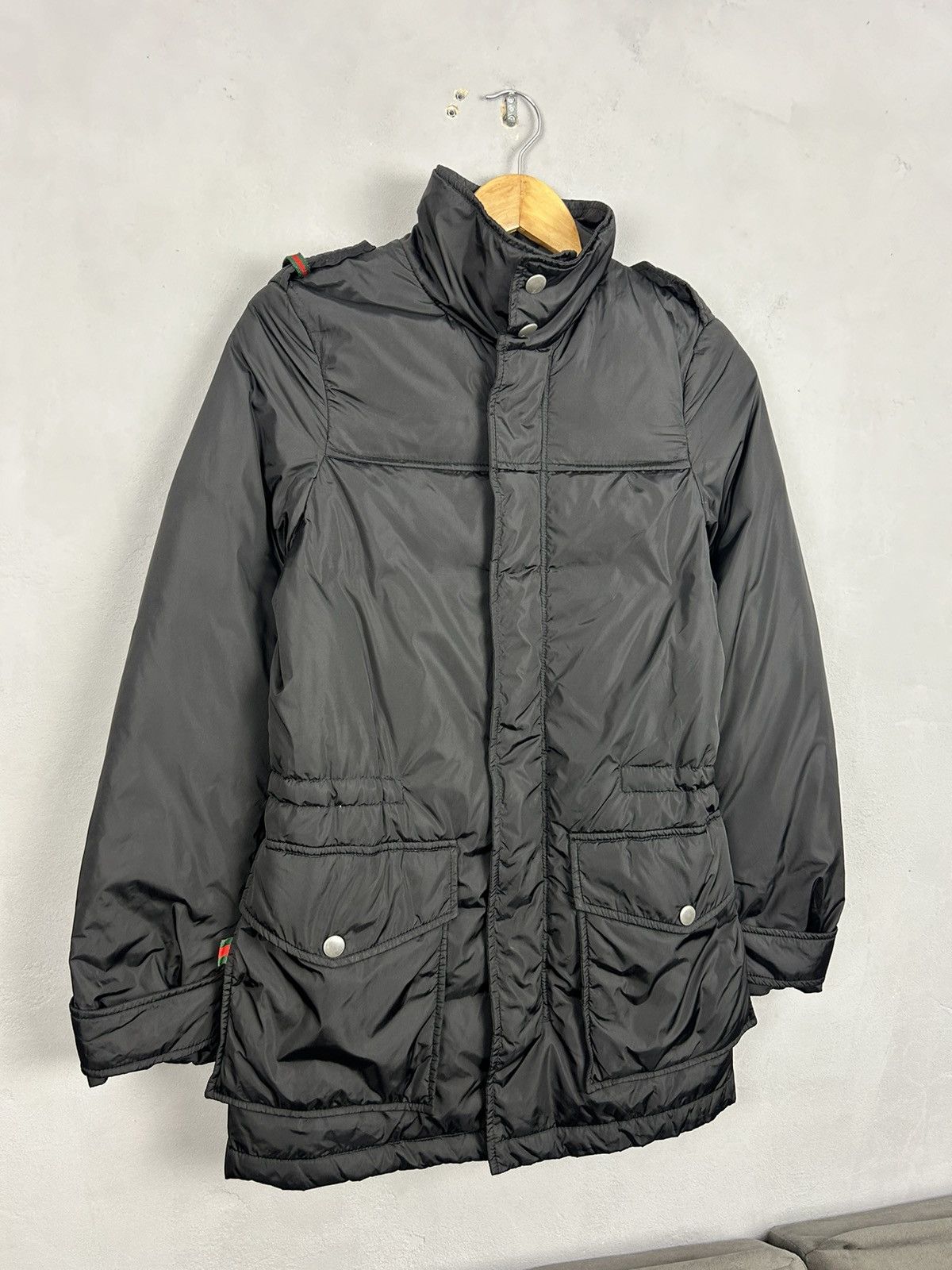 Gucci Gucci Black Puffer Jacket Women – Made in Italy – Nylon Size S / US 4 / IT 40 - 3 Thumbnail