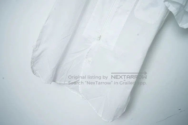 Yohji Yamamoto Yohji Yamamoto Stand Collar Short Sleeve Shirt. Size US M / EU 48-50 / 2 - 4 Thumbnail