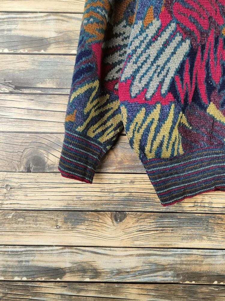 Missoni DL Missoni Sport Mix Colors Knitwear Sweatshirts #46-432 Size US L / EU 52-54 / 3 - 4 Thumbnail