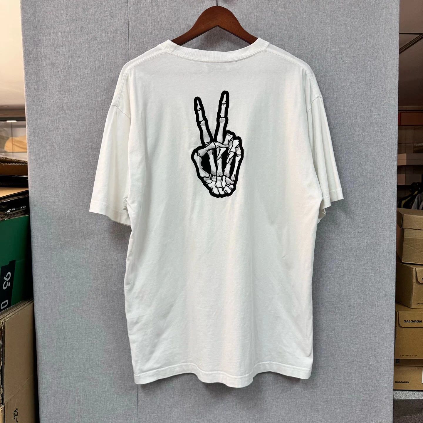 Balenciaga Balenciaga Dissolve Smile White S Tee Size US S / EU 44-46 / 1 - 2 Thumbnail