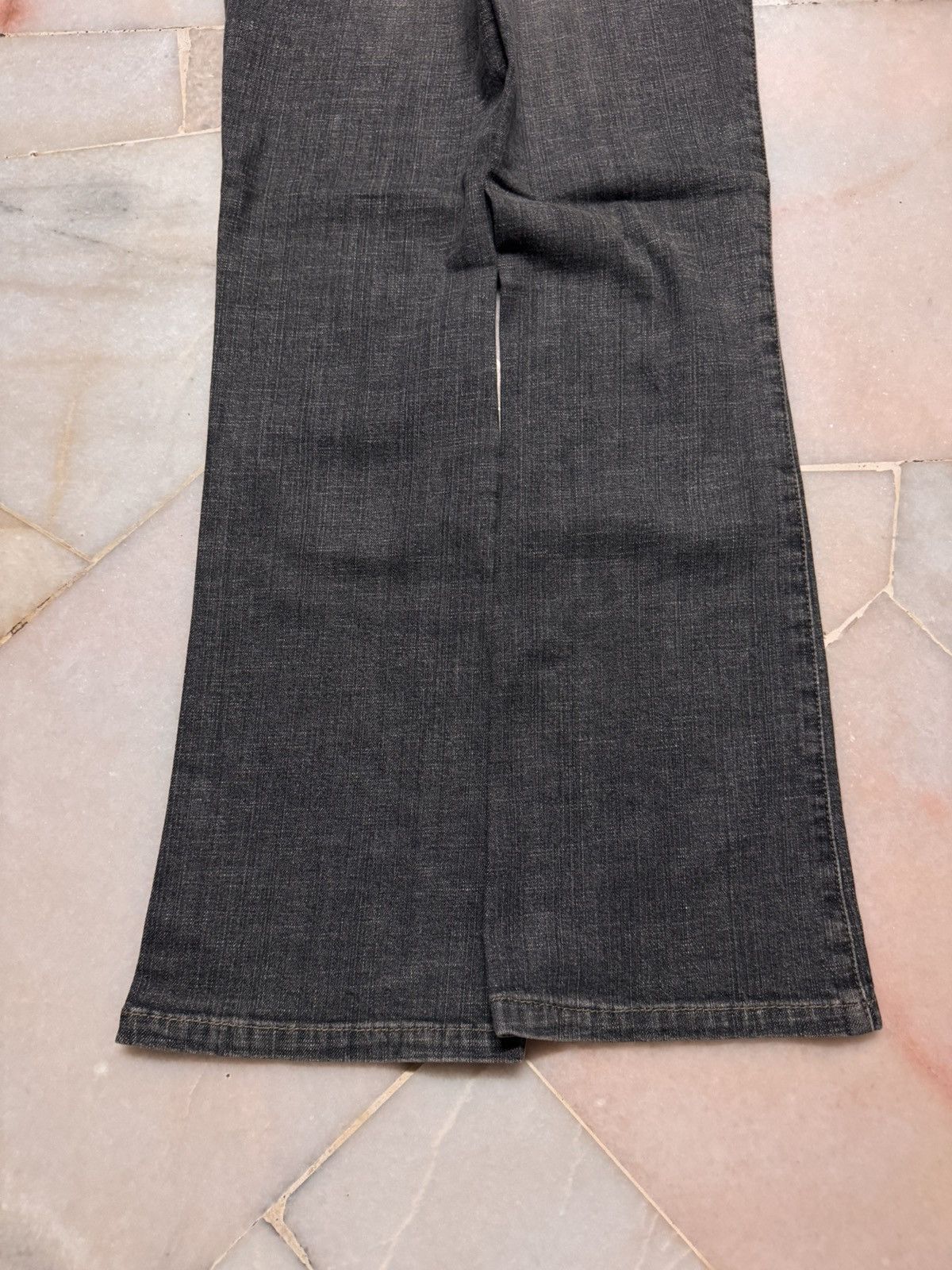 Vintage VINTAGE 1990s JAPANESE BELL BOTTOM FLARE MUD-WASHED Size US 26 / EU 42 - 11 Thumbnail