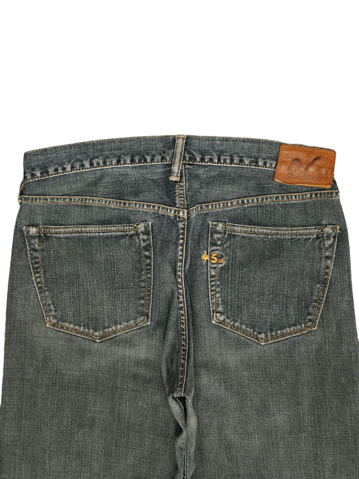 Hysteric Glamour × Undercover Loose Jeans 45rpm Japan Clawmark Faded Denim Pants Size US 30 / EU 46 - 11 Thumbnail