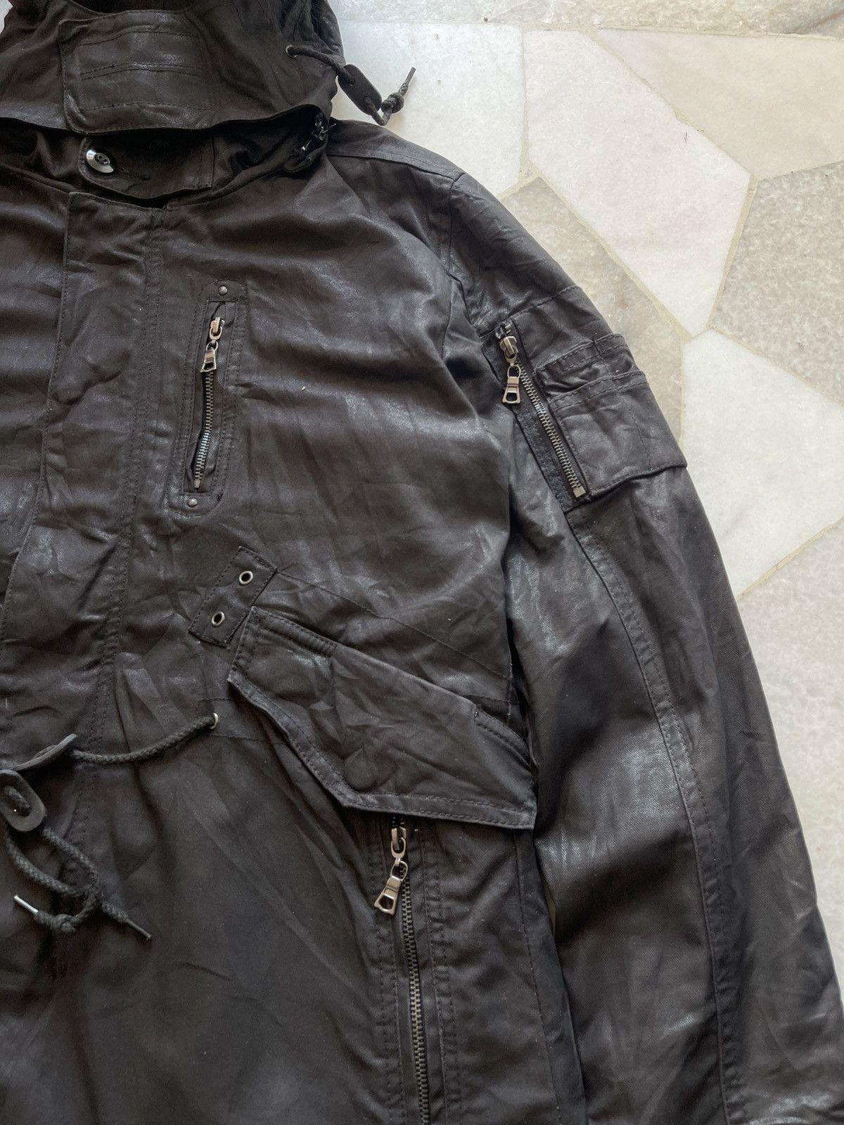 Tornado Mart 2000s Tornado Mart Parka Wx With Raccon Fur Hoodie Size US M / EU 48-50 / 2 - 14 Thumbnail