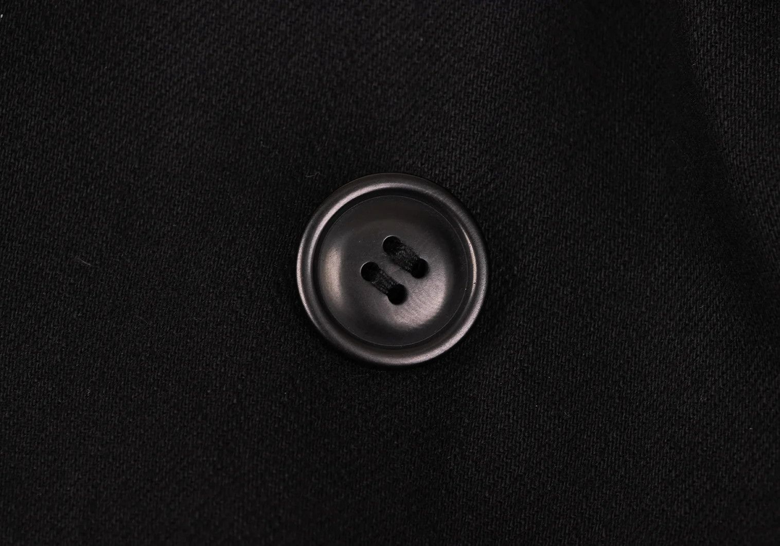 Junya Watanabe Pocket Design Dyed Cotton Coat in Black, Size XS Size US XS / EU 42 / 0 - 4 Thumbnail