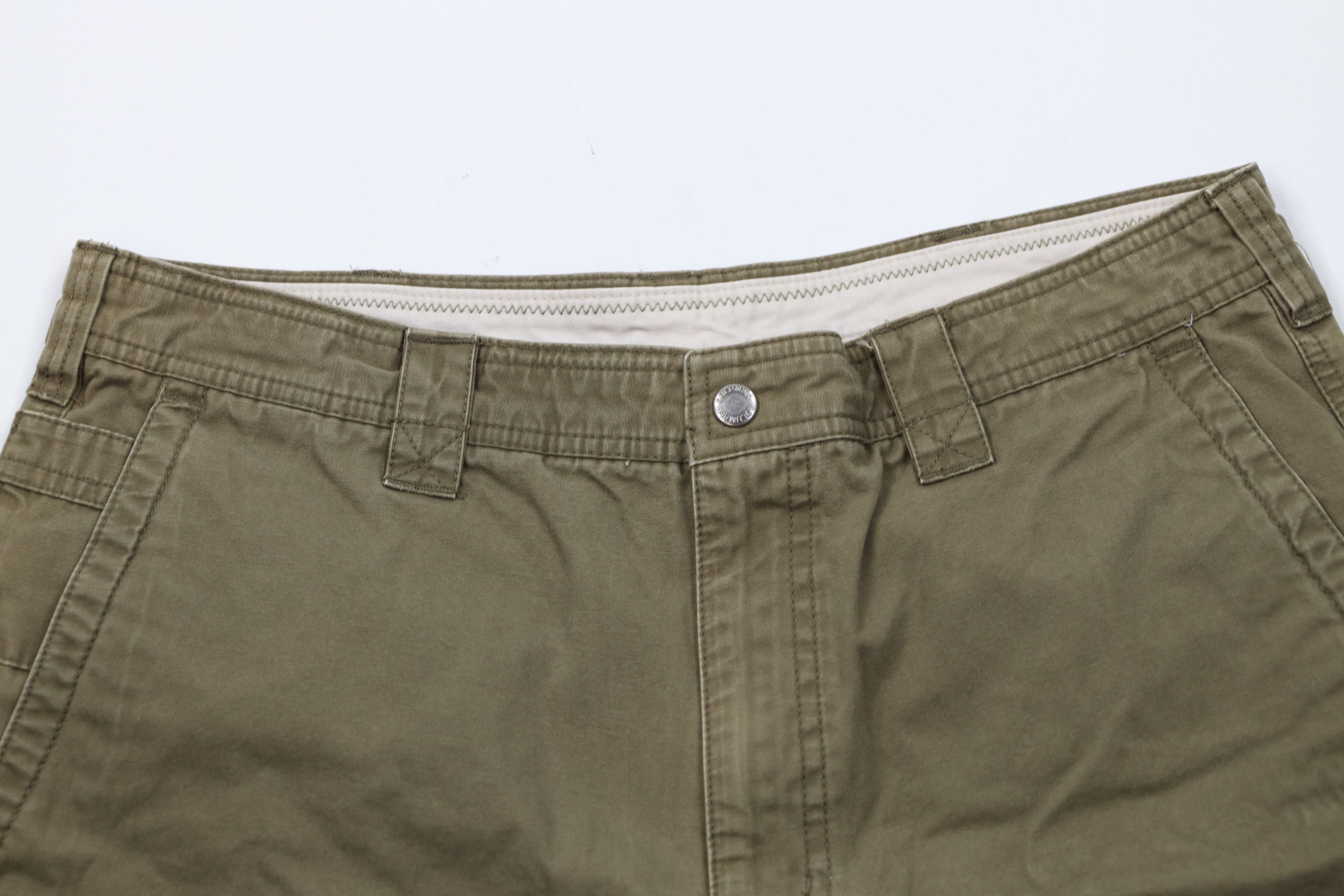 Columbia Vintage Columbia Spell Outdoor Hiking Trekking Shorts Green Size US 34 / EU 50 - 2 Thumbnail
