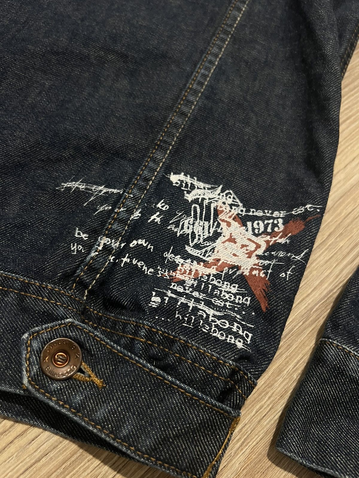 Billabong × Vintage Jeans Jacket Billabong Surf Vintage Size US M / EU 48-50 / 2 - 10 Thumbnail