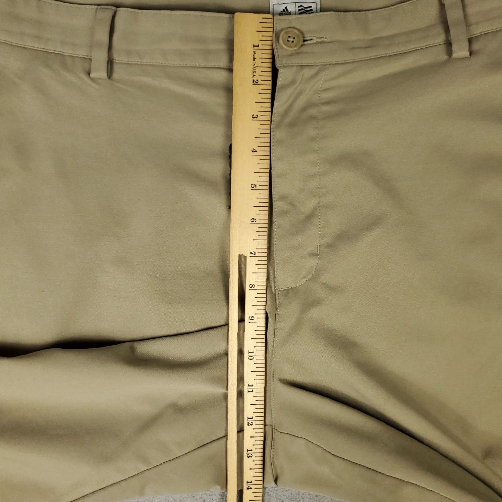 Adidas Adidas Pants Men Beige 40x30 Flat Front Chino Casual Golf Trousers Regular Size 40 Flat Front Beige Pants Adidas Chino Size US 40 / EU 56 - 5 Thumbnail