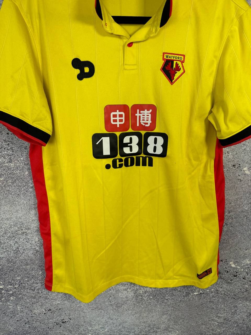Vintage Vintage Watford 2016/17 Soccer Jersey Medium Size US M / EU 48-50 / 2 - 3 Thumbnail