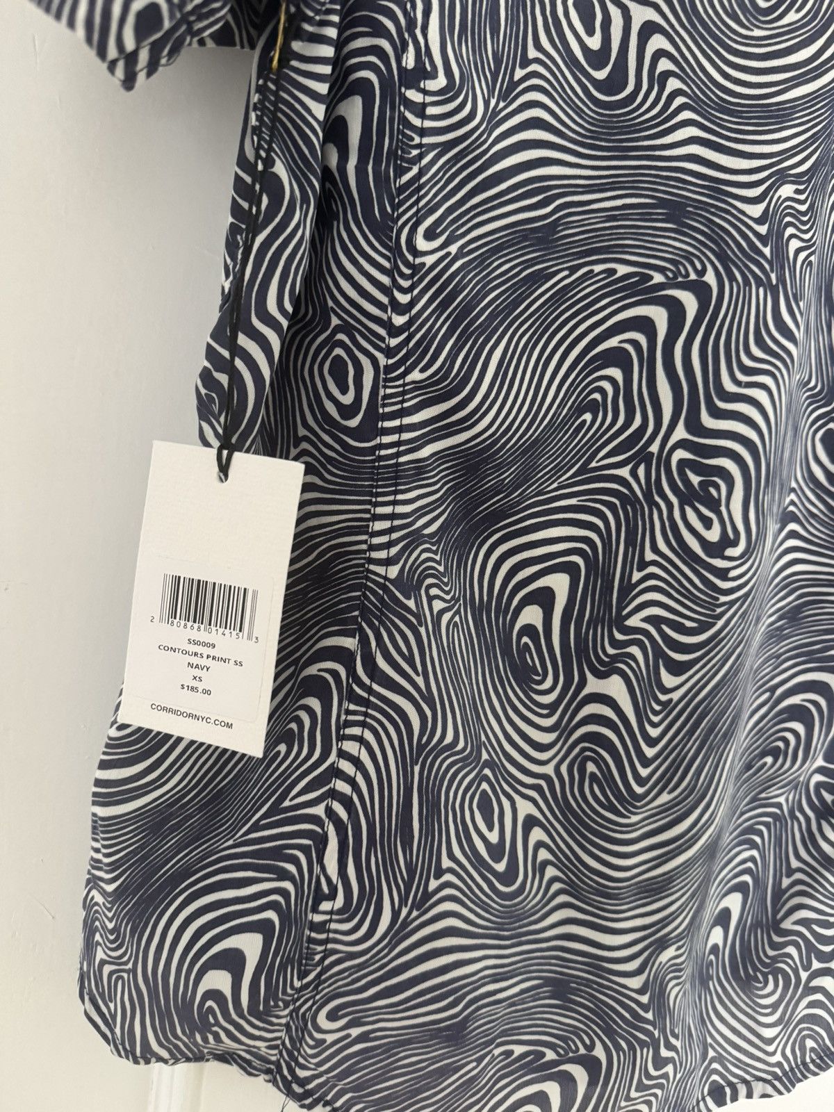 Corridor Corridor Contours Lyocell Short Sleeve Small Navy NWT Size US XS / EU 42 / 0 - 14 Thumbnail
