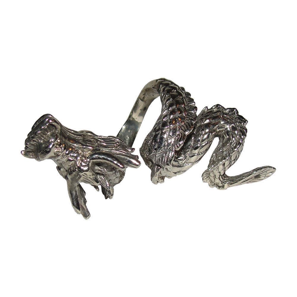 Designer Chinese Dragon Cocktail Ring Unisex Size ONE SIZE - 3 Thumbnail